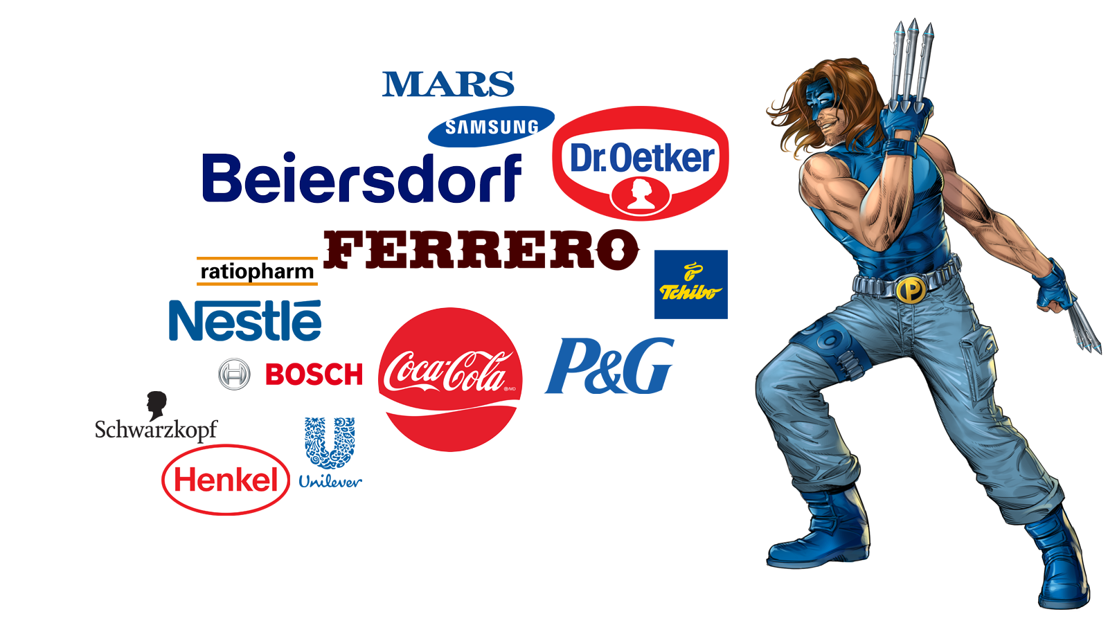 Pen Men Superheroes - Clients V01