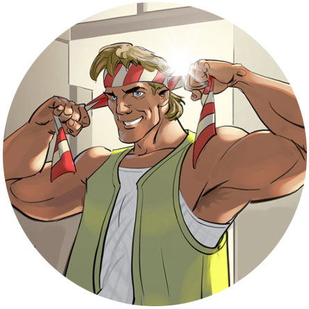 Superheroes Home Circles 03